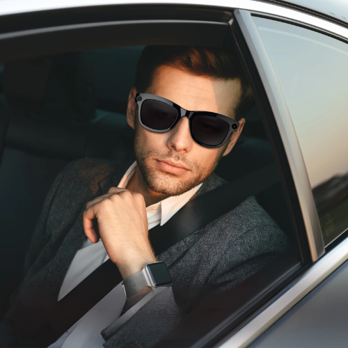 Smart glasses designed for discreet recording